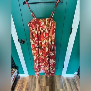 A New Day Women's Floral Print Dress With Pockets! Never Worn